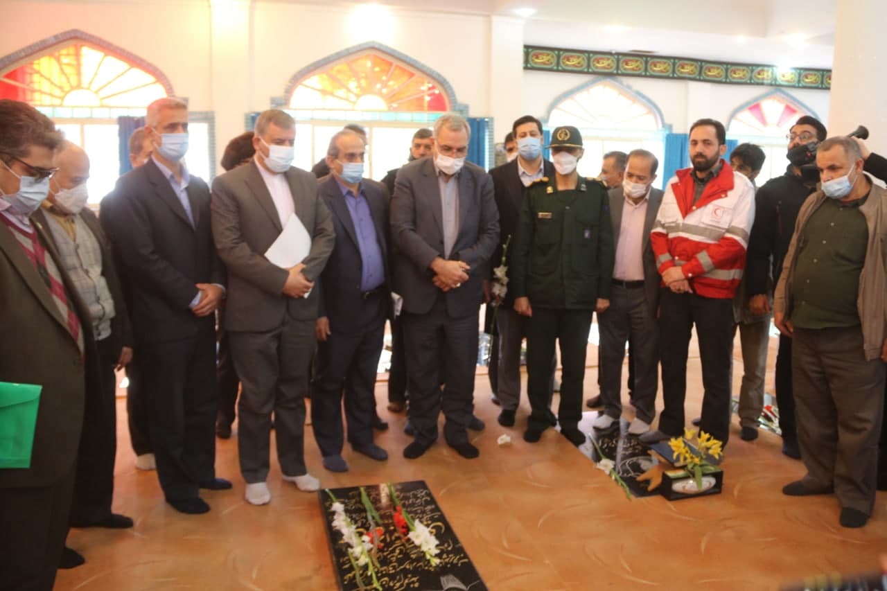 حضور وزیر بهداشت، درمان و آموزش پزشکی در لاهیجان
